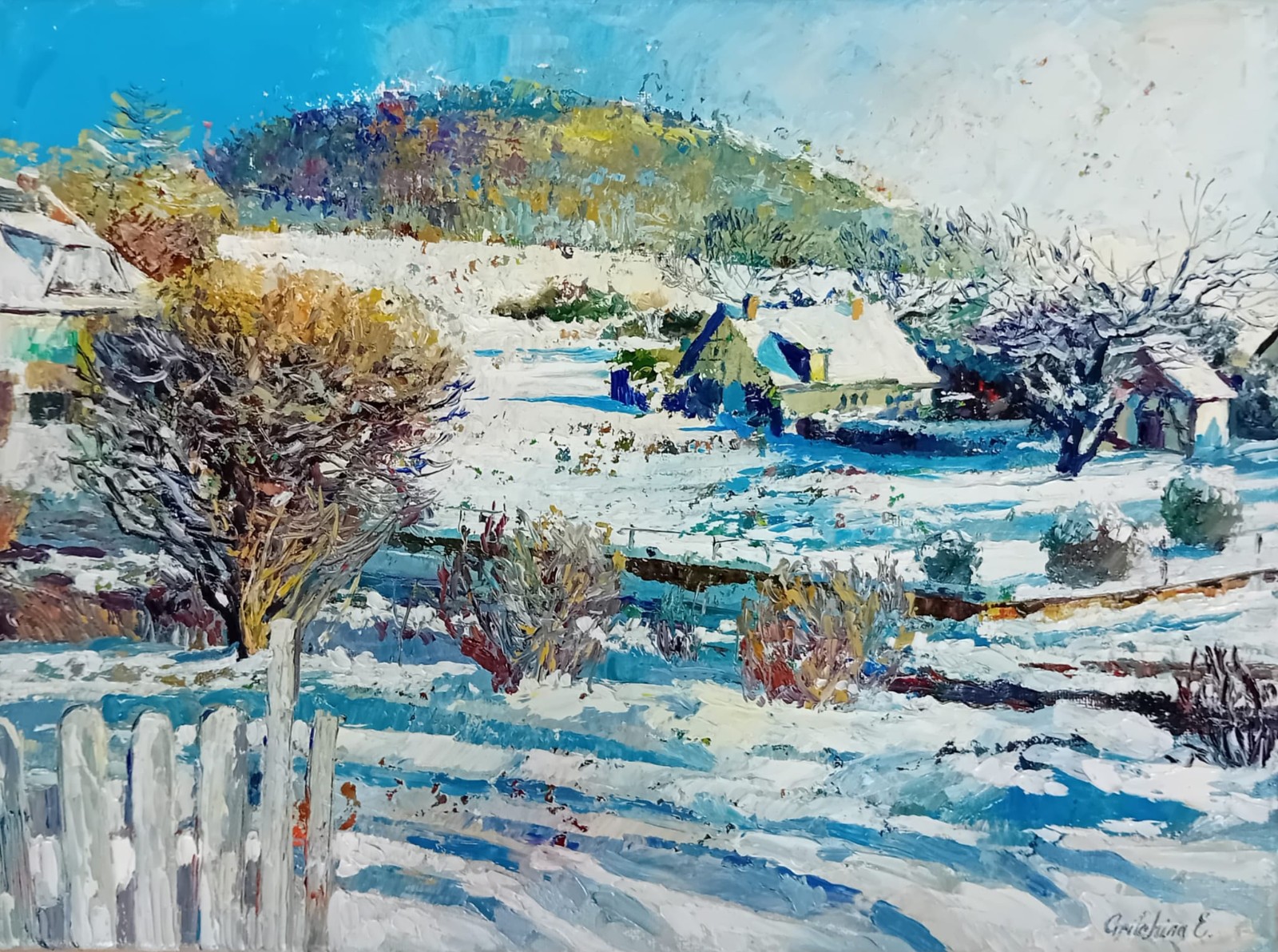 Stille unter Schnee